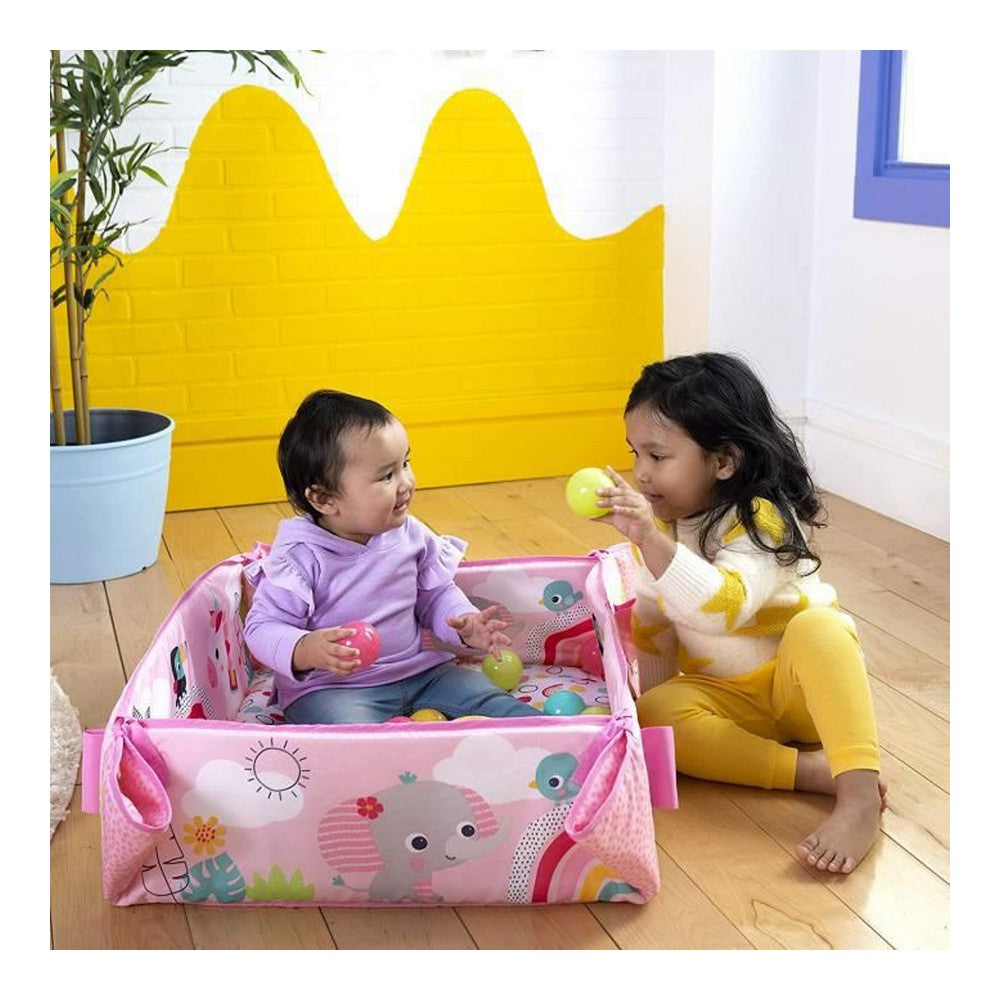 Playground Bright Starts Activity Gym Pink 5-in-1 Rainbow