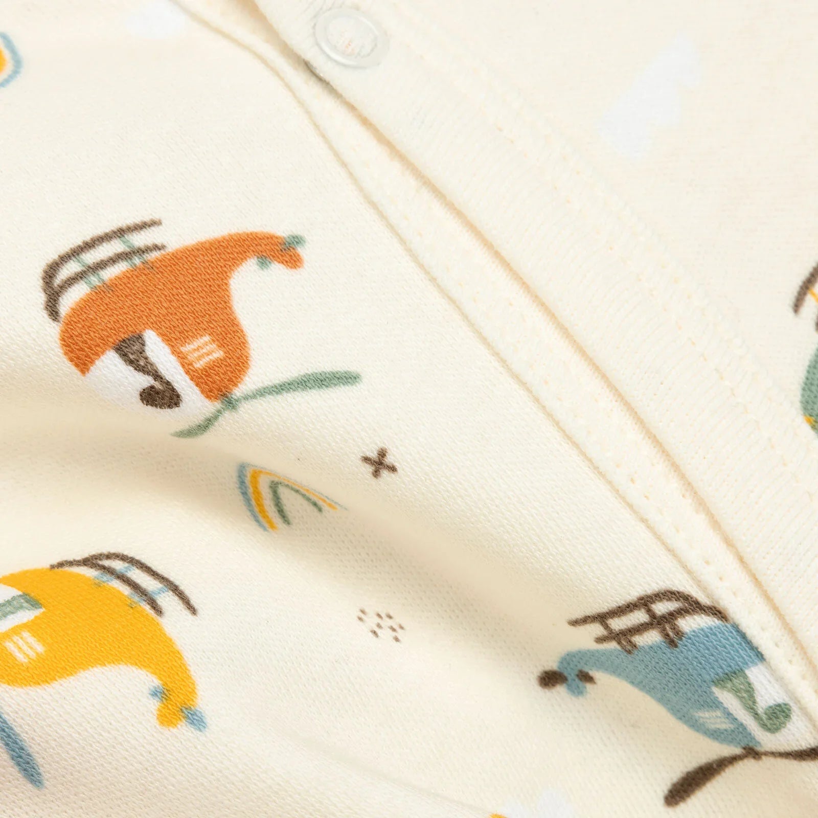 HelloBaby Baby Boy Jumpsuit-Body-Hat - Beige