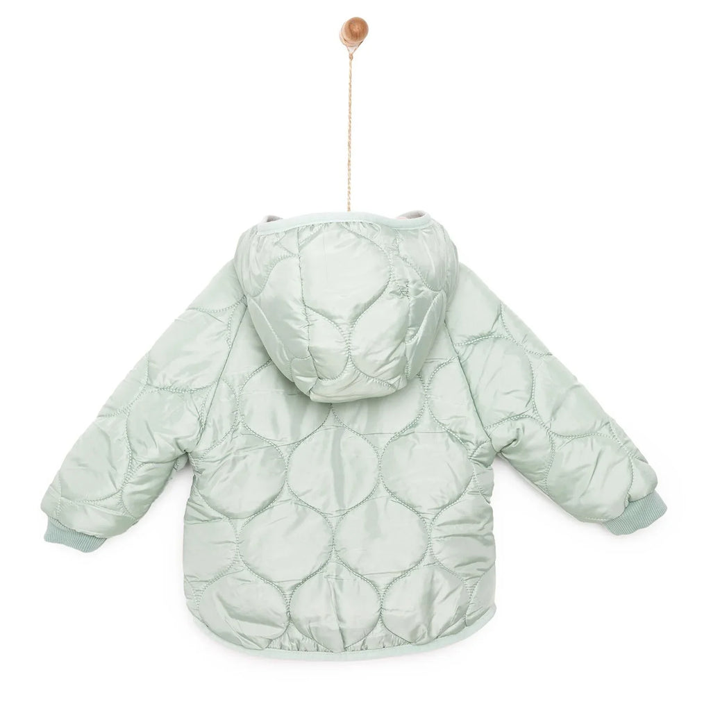 Midimod Basic Girl Quilted Coat - Multicolour