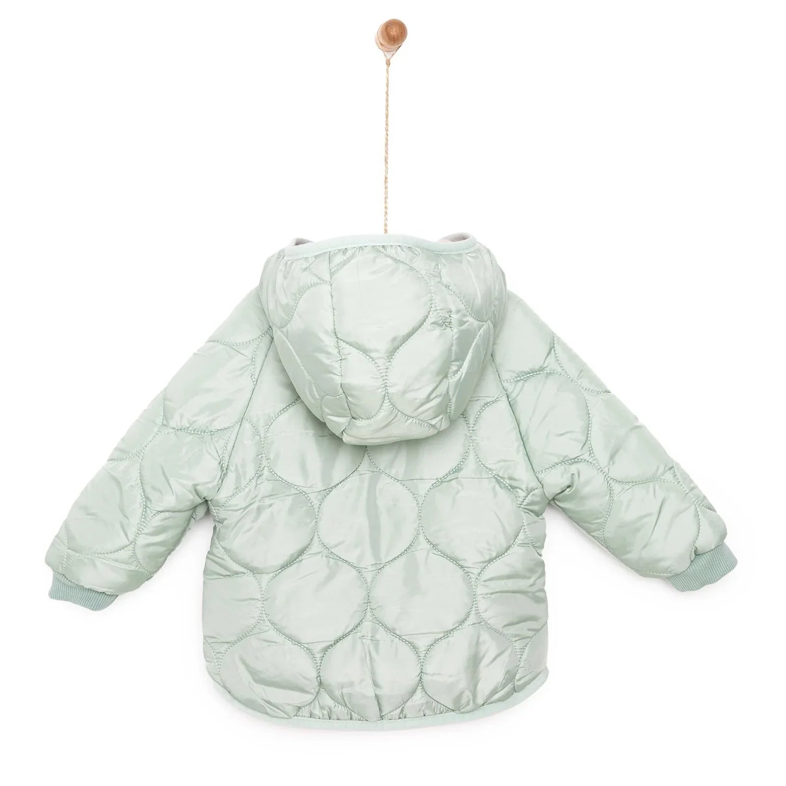 Midimod Basic Girl Quilted Coat - Multicolour