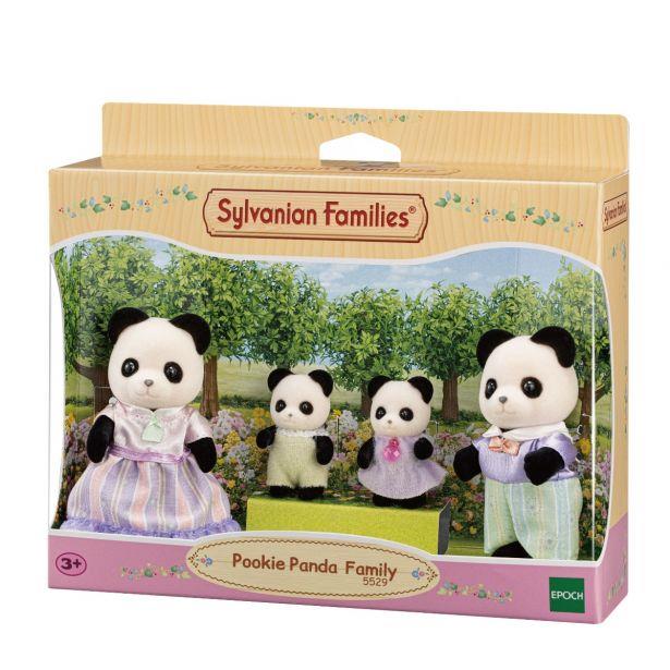Sylvanian Families Pookie Panda Family Toy Playset for Ages 3 and Up