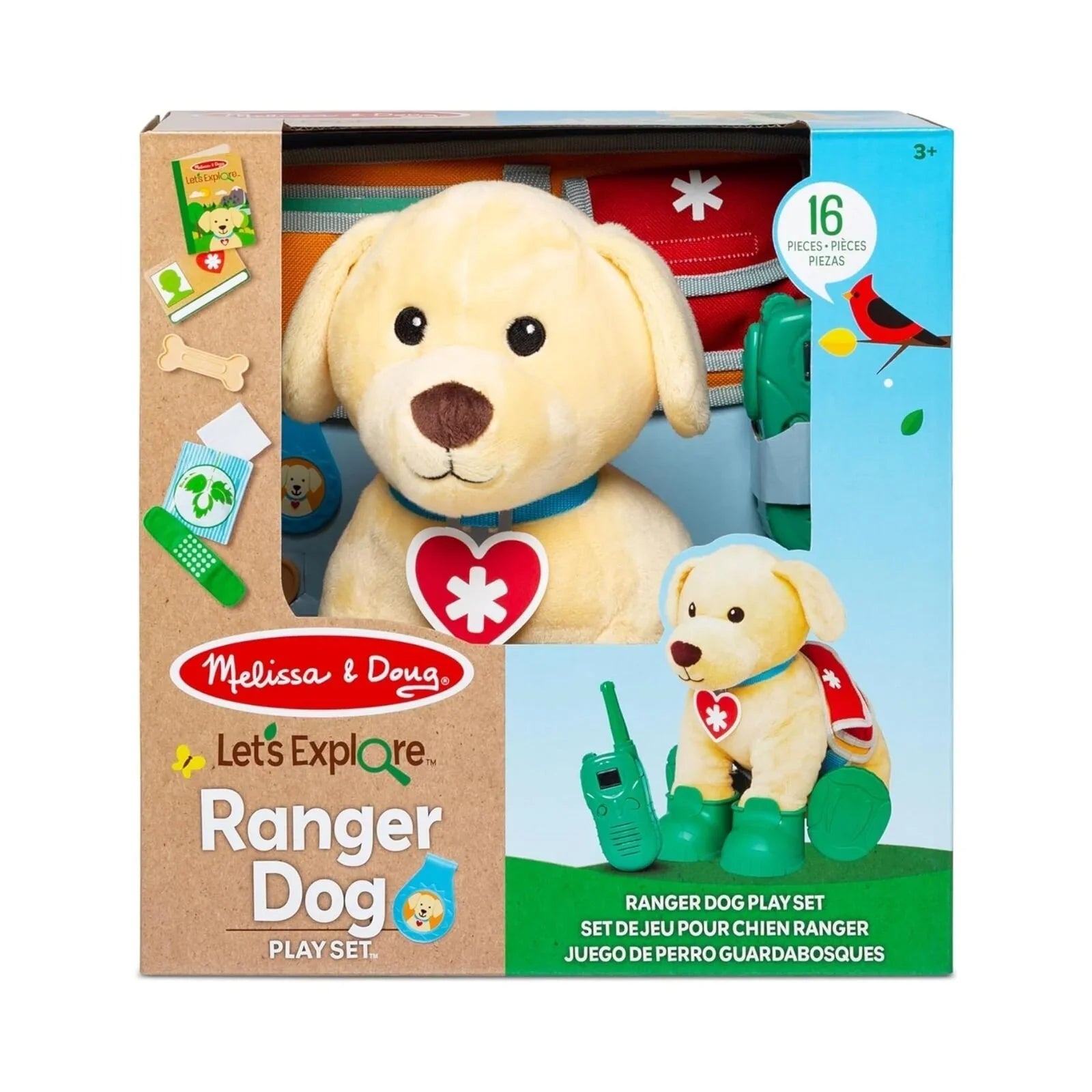 Melissa & Doug Let's Explore Ranger Dog