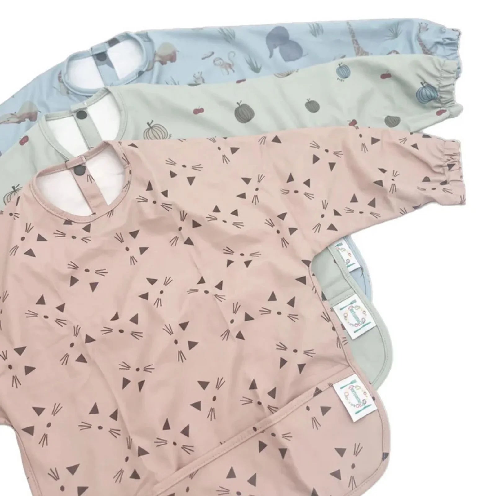 BLW Essentials Waterproof Long Sleeved Coverall Bib - Green