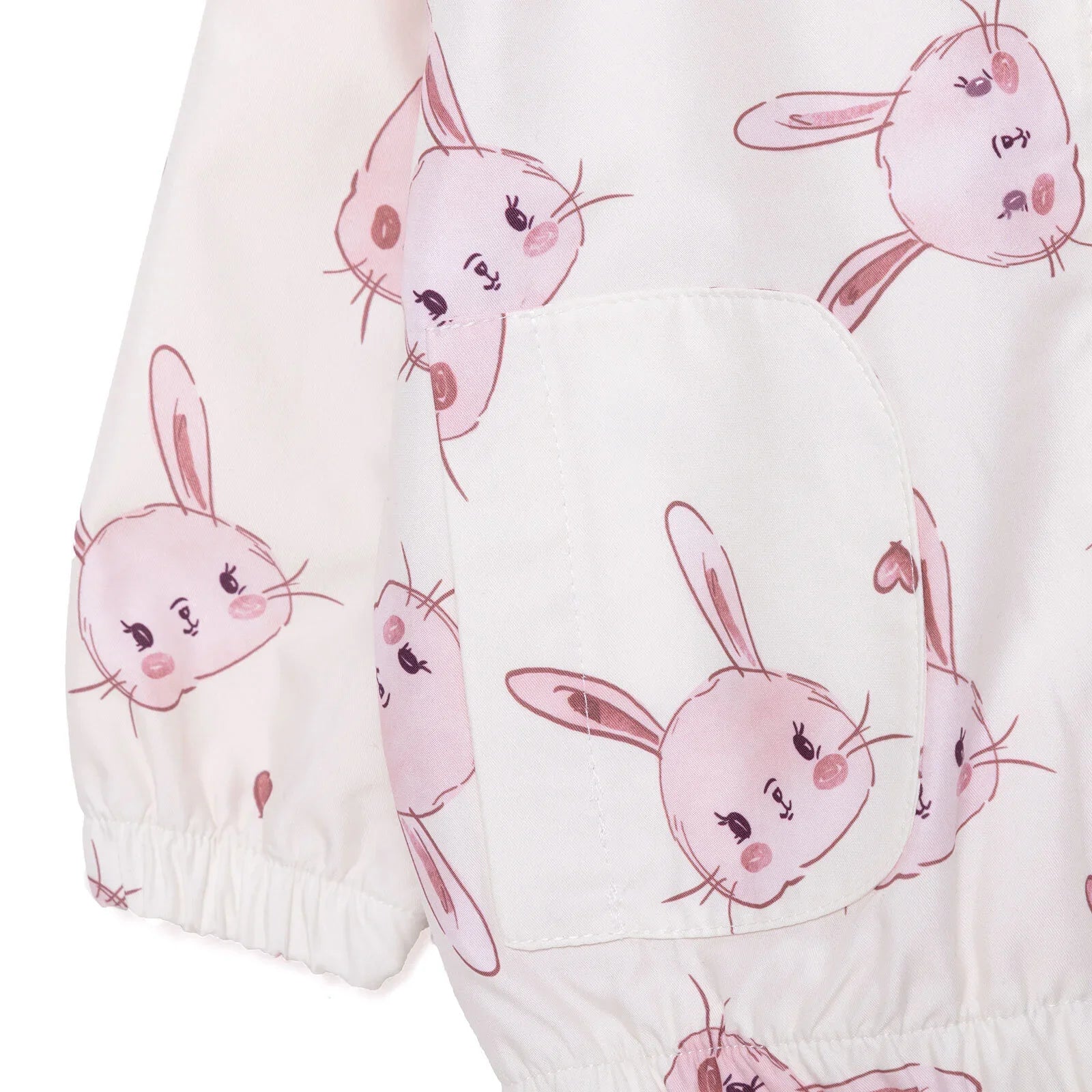 Midimod Girl Raincoat - Ecru