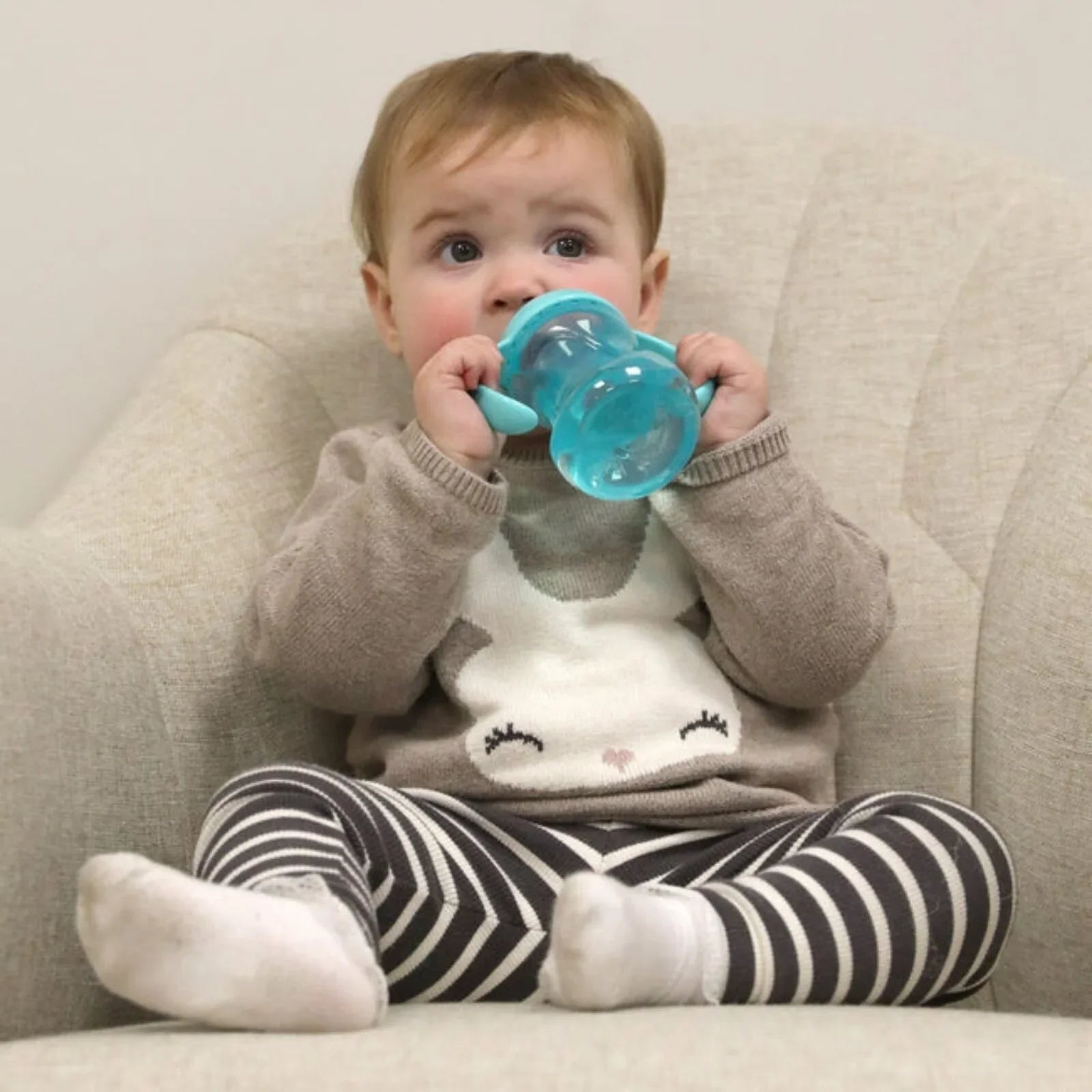 Nuby Mini Grip N' Sip Baby's First Handles Cup Pack of 1