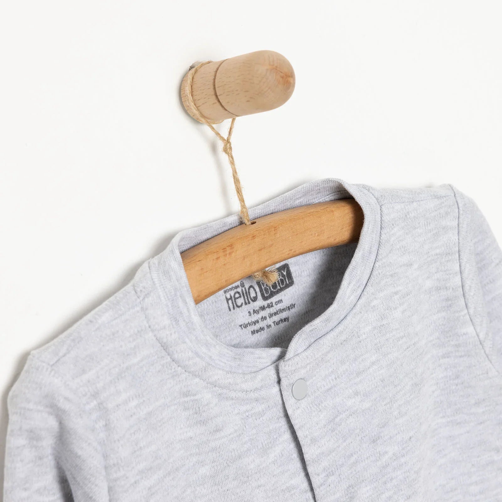 HelloBaby Unisex Baby Cardigan - Grey Melange