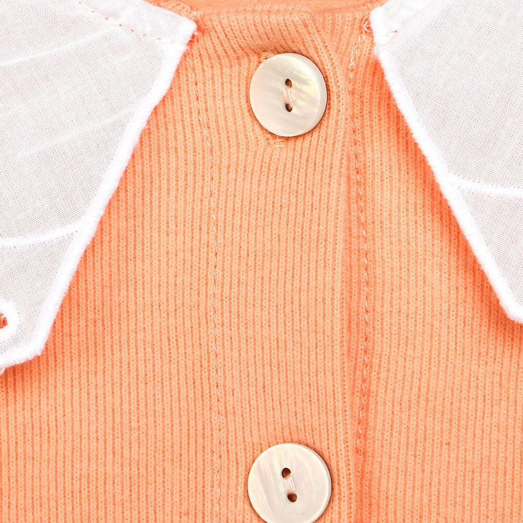 Tuffy Friendly Cardigan - Bottom - Salmon