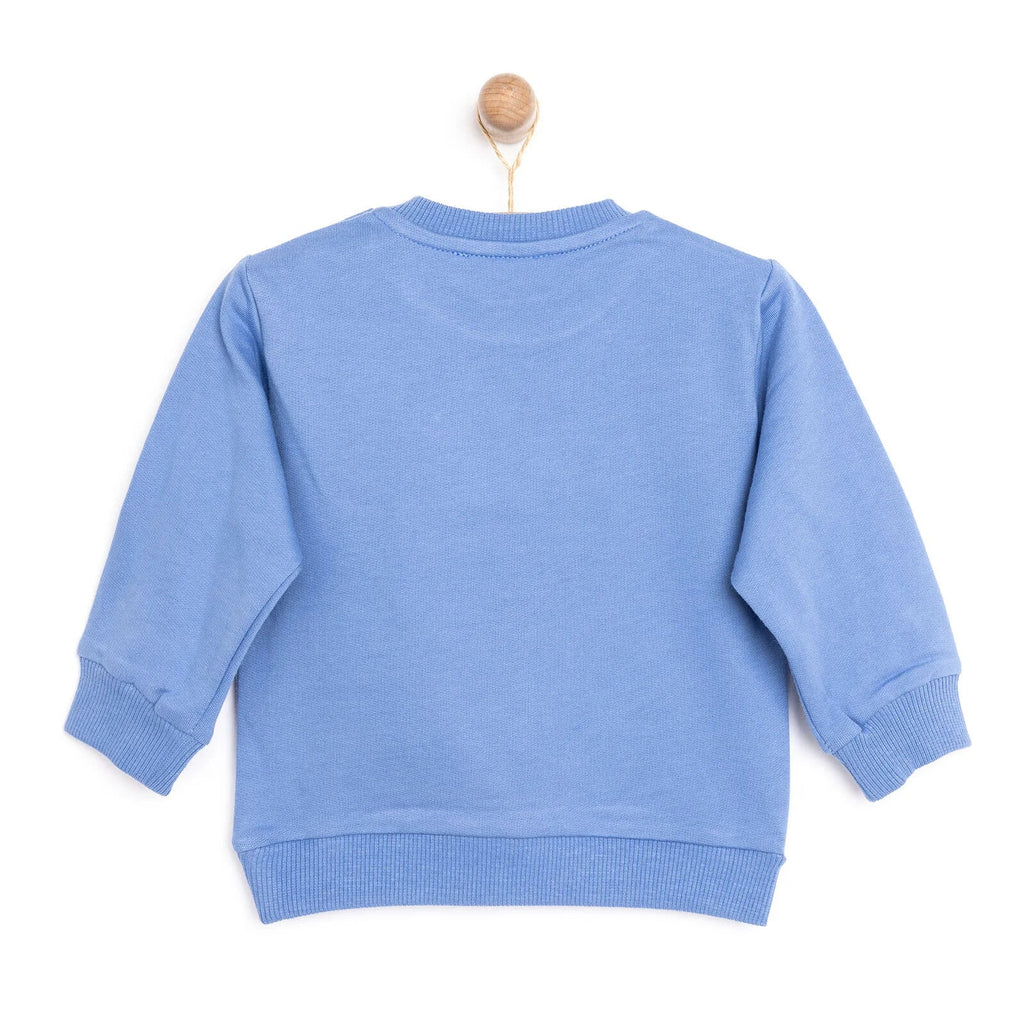 HelloBaby Basic Low Raised Goal Printed Sweatshirt