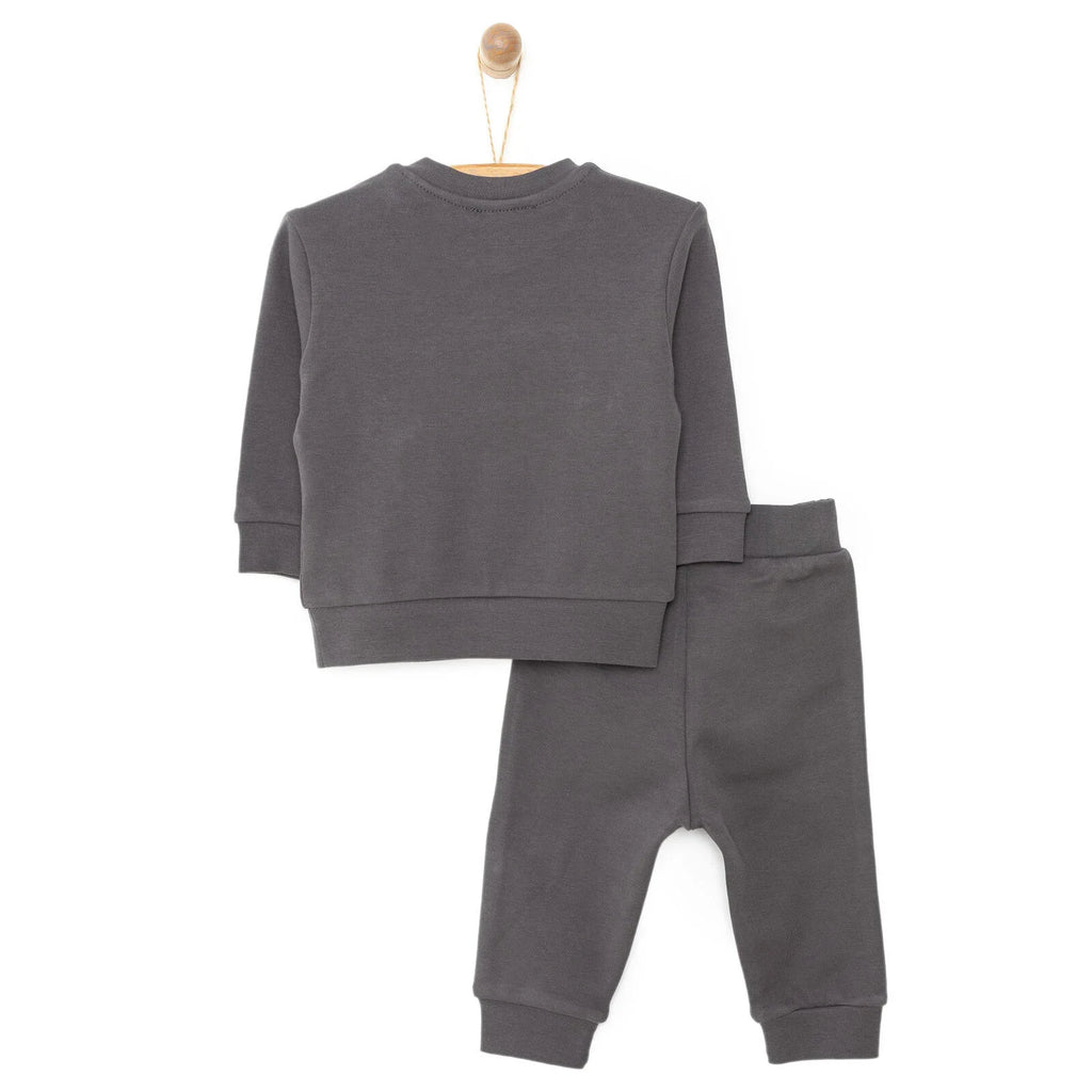 HelloBaby Basic Boy Text Printed Jogging - Anthracite