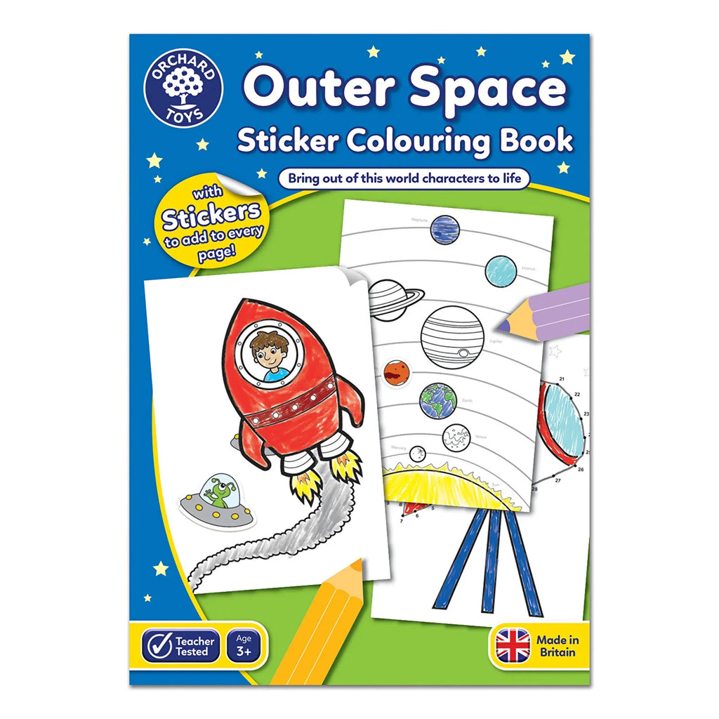 Orchard Toys Outerspace Colouring Book