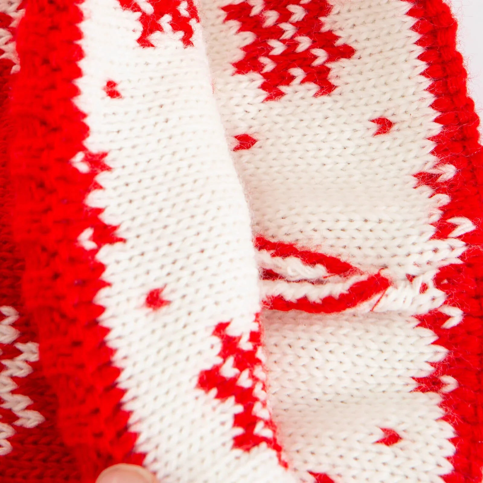 Little Plane Unisex Christmas Beanie - Red