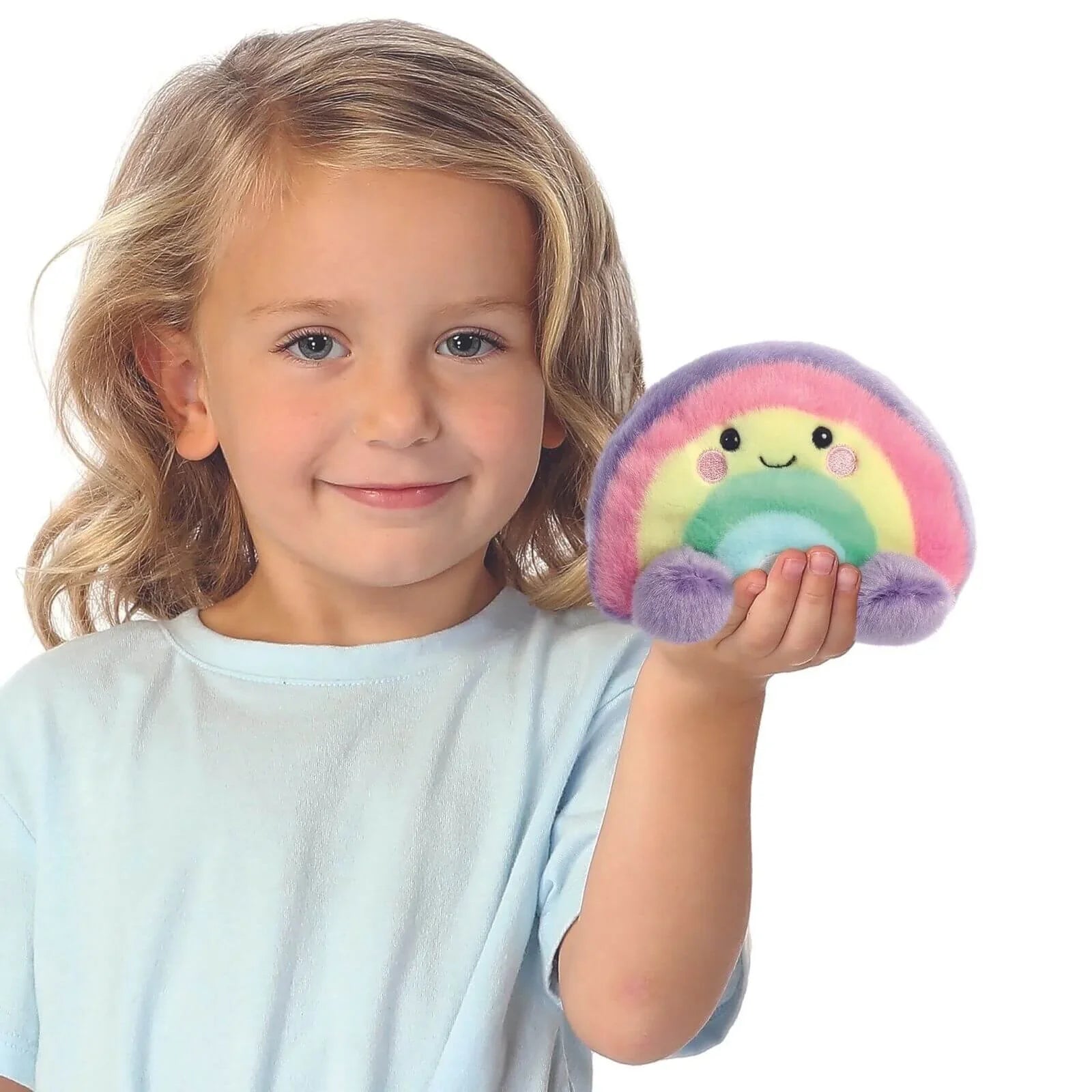 Palm Pals Vivi Rainbow Soft Toy