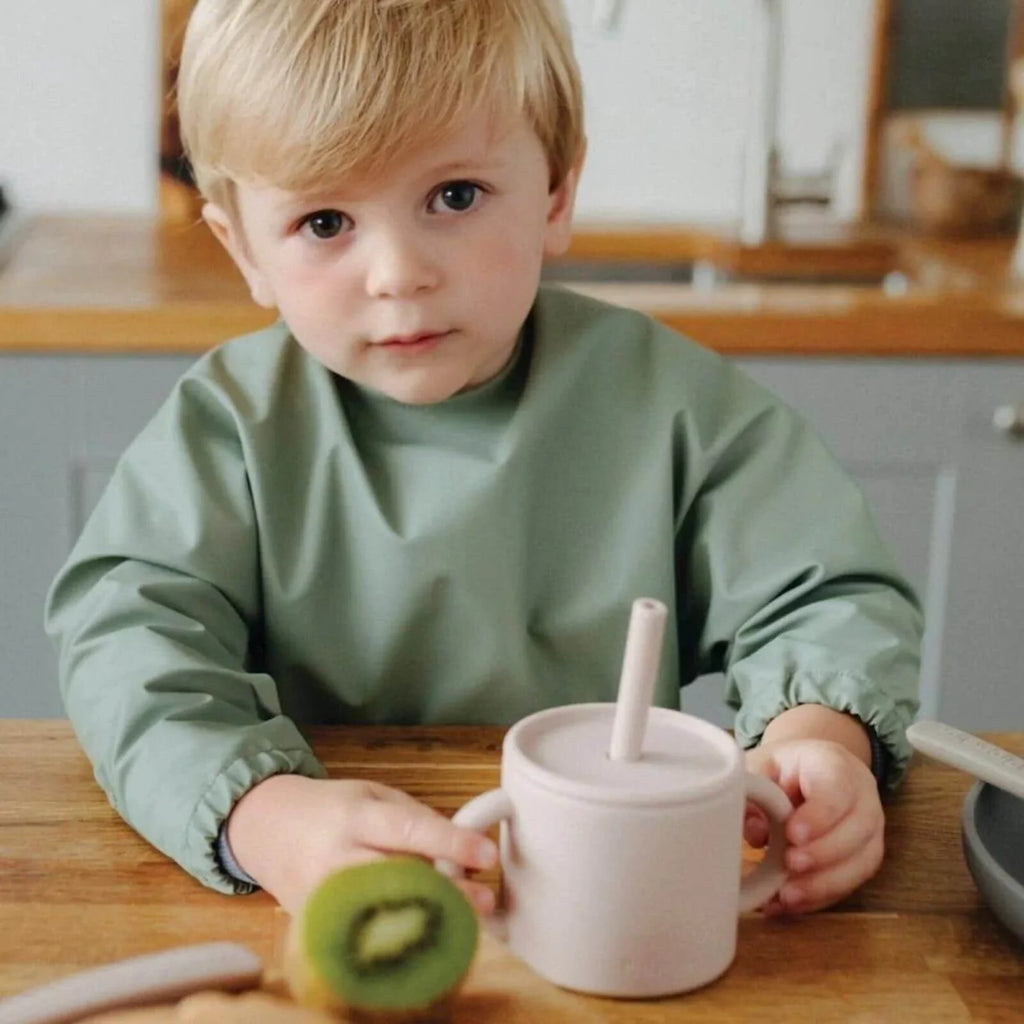 Pippeta Silicone Cup with Straw - Sea Salt