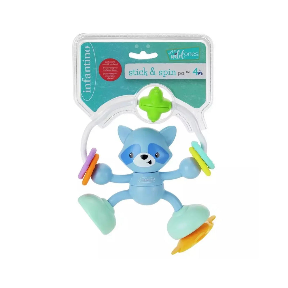 Infantino Stick & Spin High Chair Pal - Racoon