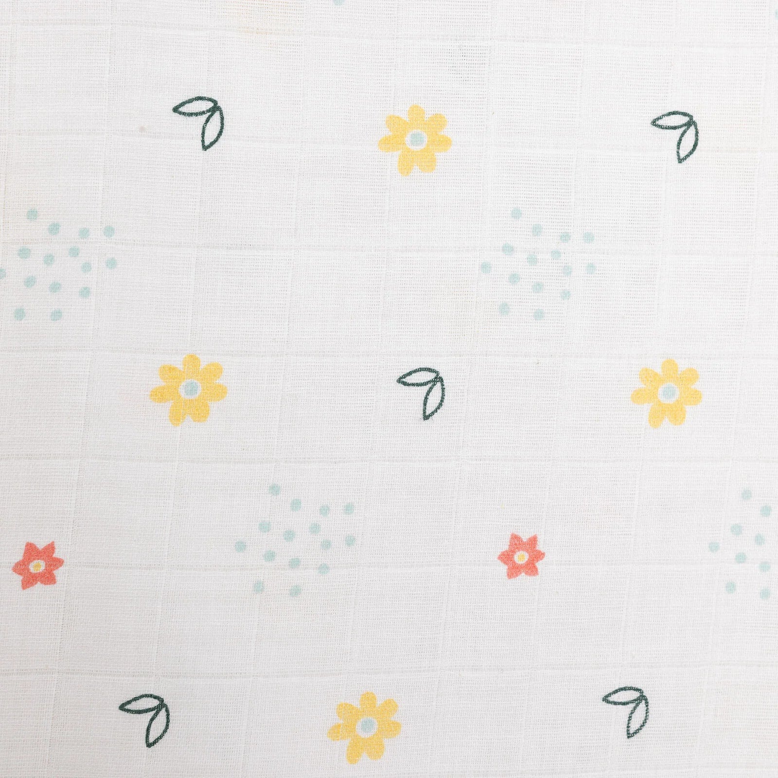 Little Dreams Girl Muslin Blanket - Patterned