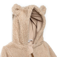 Midimod Newborn Welsoft Footed Jumpsuit - Light Brown