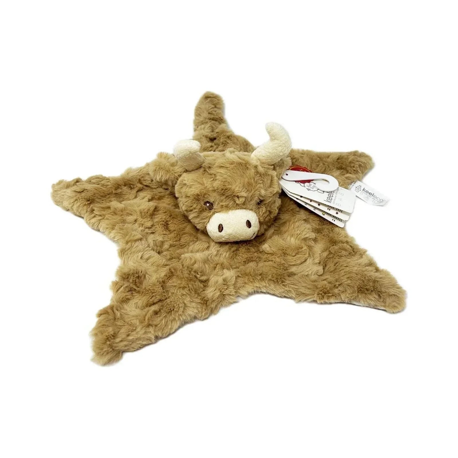 Keeleco Baby Hamish Highland Cow Blanket 32cm