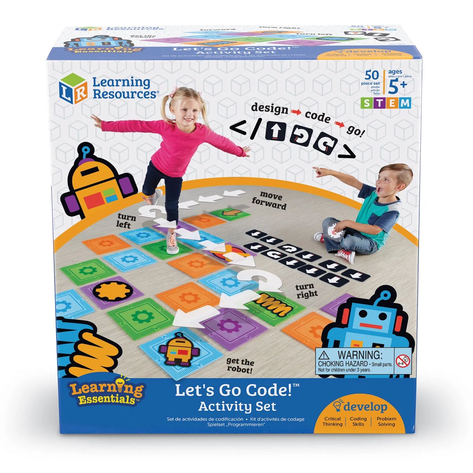 Learning Resources Lets Go Code Activity Set