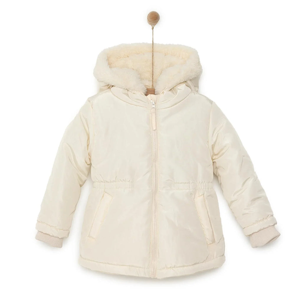 HelloBaby Hooded Coat - Beige