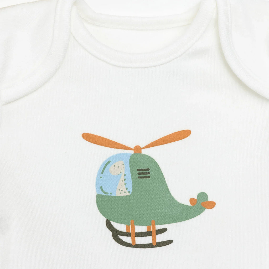 HelloBaby Baby Boy Jumpsuit-Body-Hat - Beige