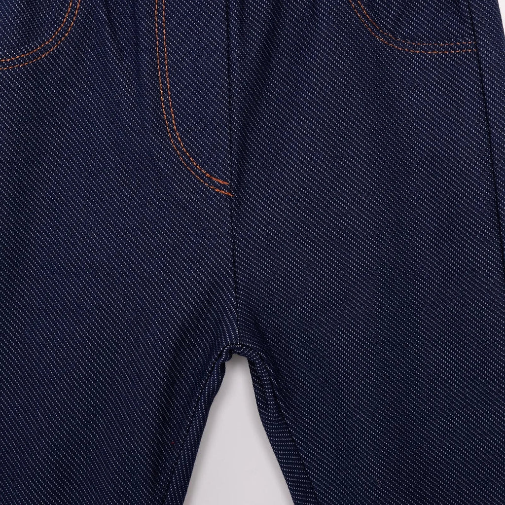 HelloBaby Girl Leggings - Indigo