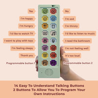 AAC Communication Device For Speech Therapy, Non Verbal Autism & Stroke Rehab