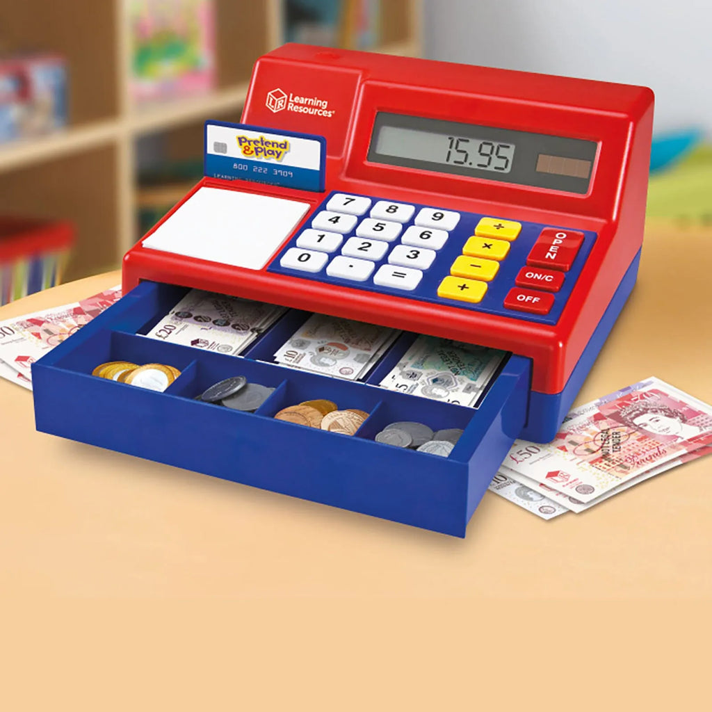Learning Resources Pretend & Play Calculator Cash Register