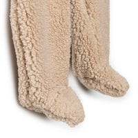 Midimod Newborn Welsoft Footed Jumpsuit - Light Brown