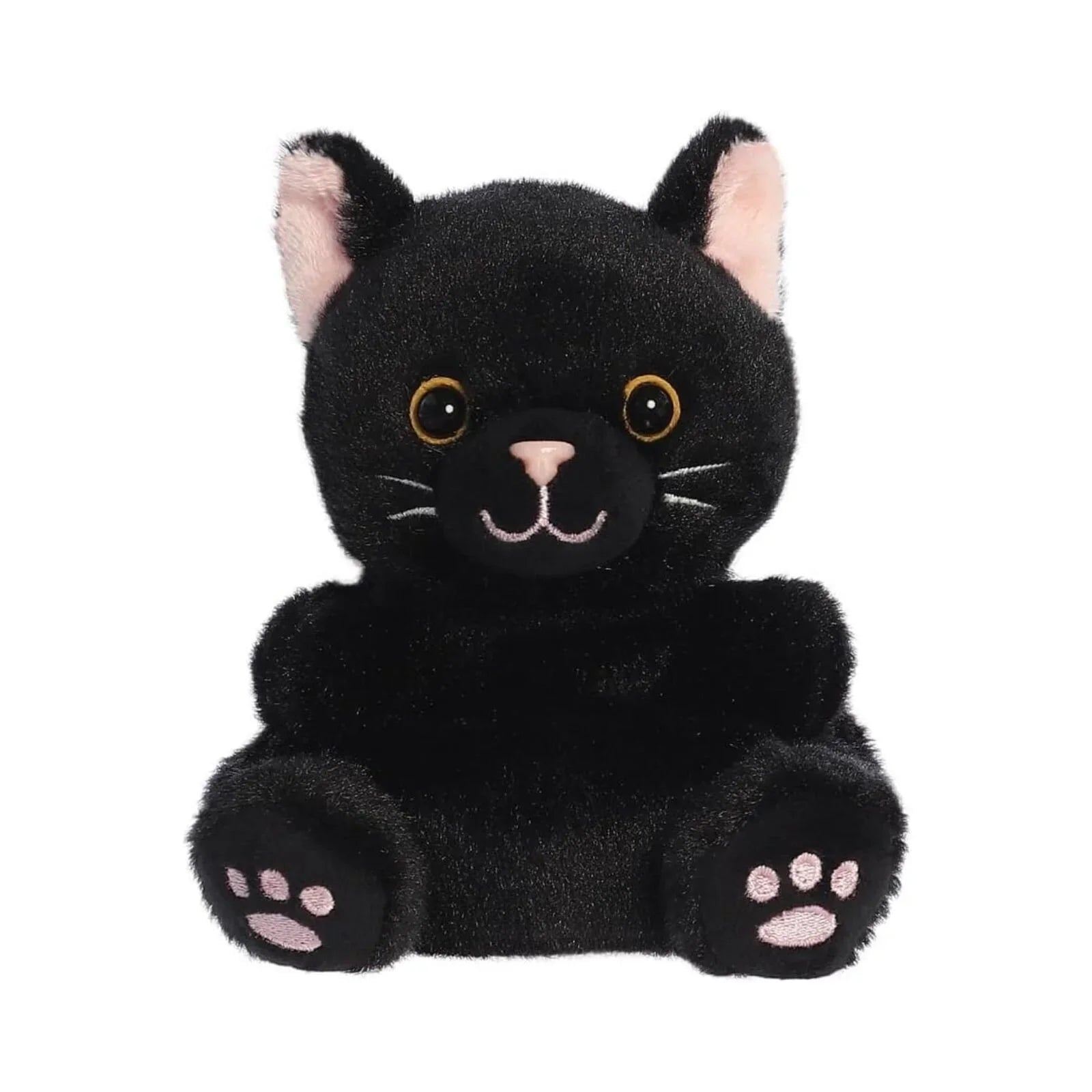 Palm Pals Twilight Black Cat Soft Toy 12cm