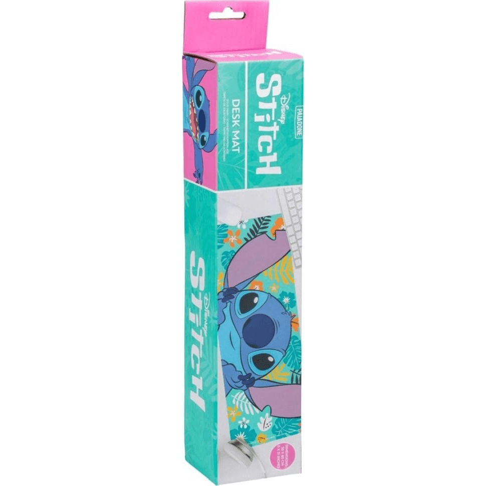 Lilo and Stitch - Stitch (PP13311LS) desk mat packaging with colorful design and vibrant Stitch character.