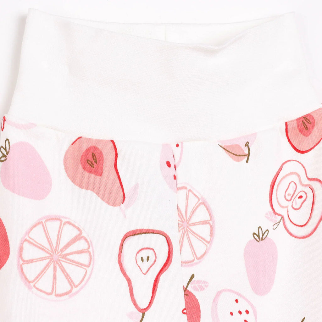 HelloBaby Baby Girl Legging with Feet 2pcs - Pink