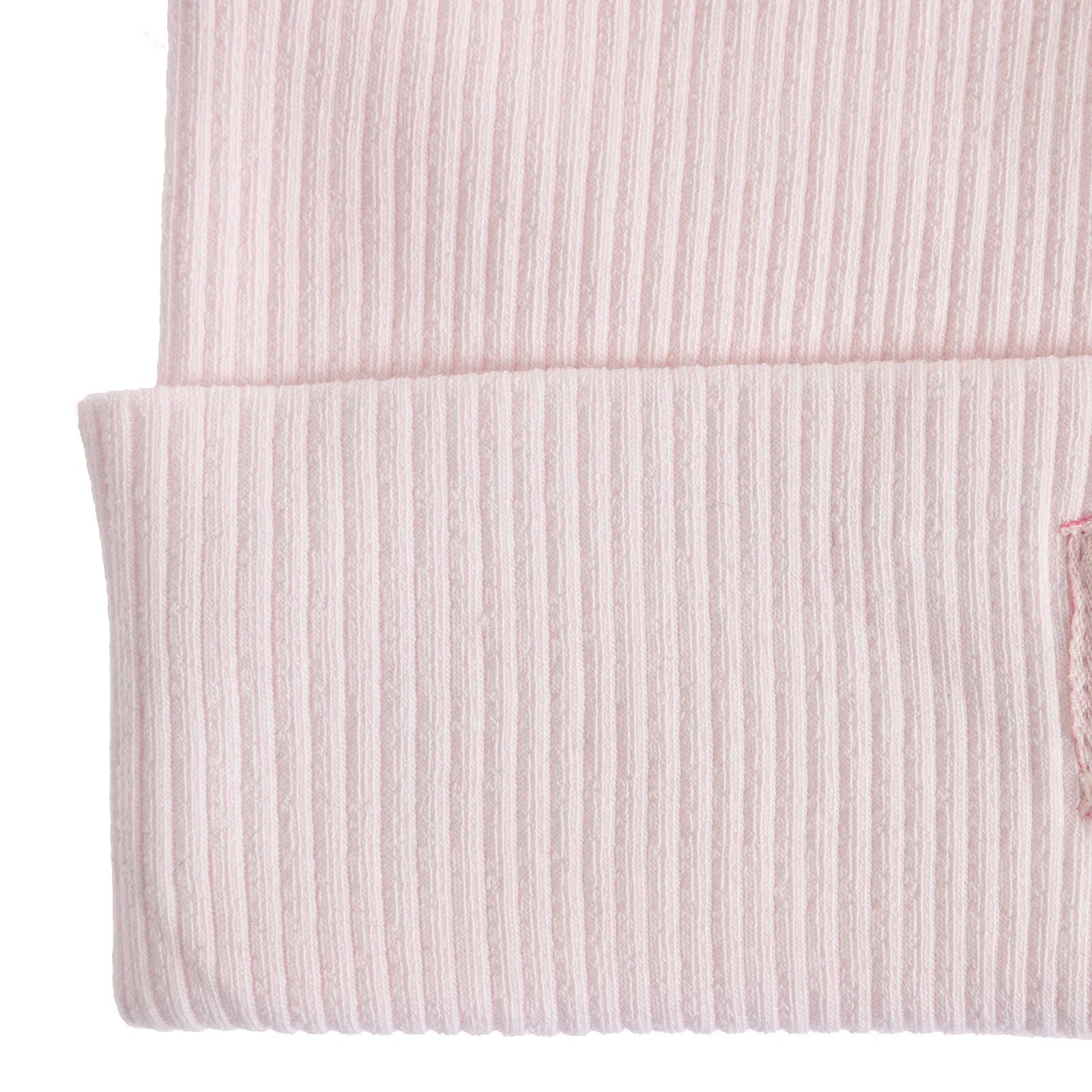 Little Plane Girl Beanie - Light Pink