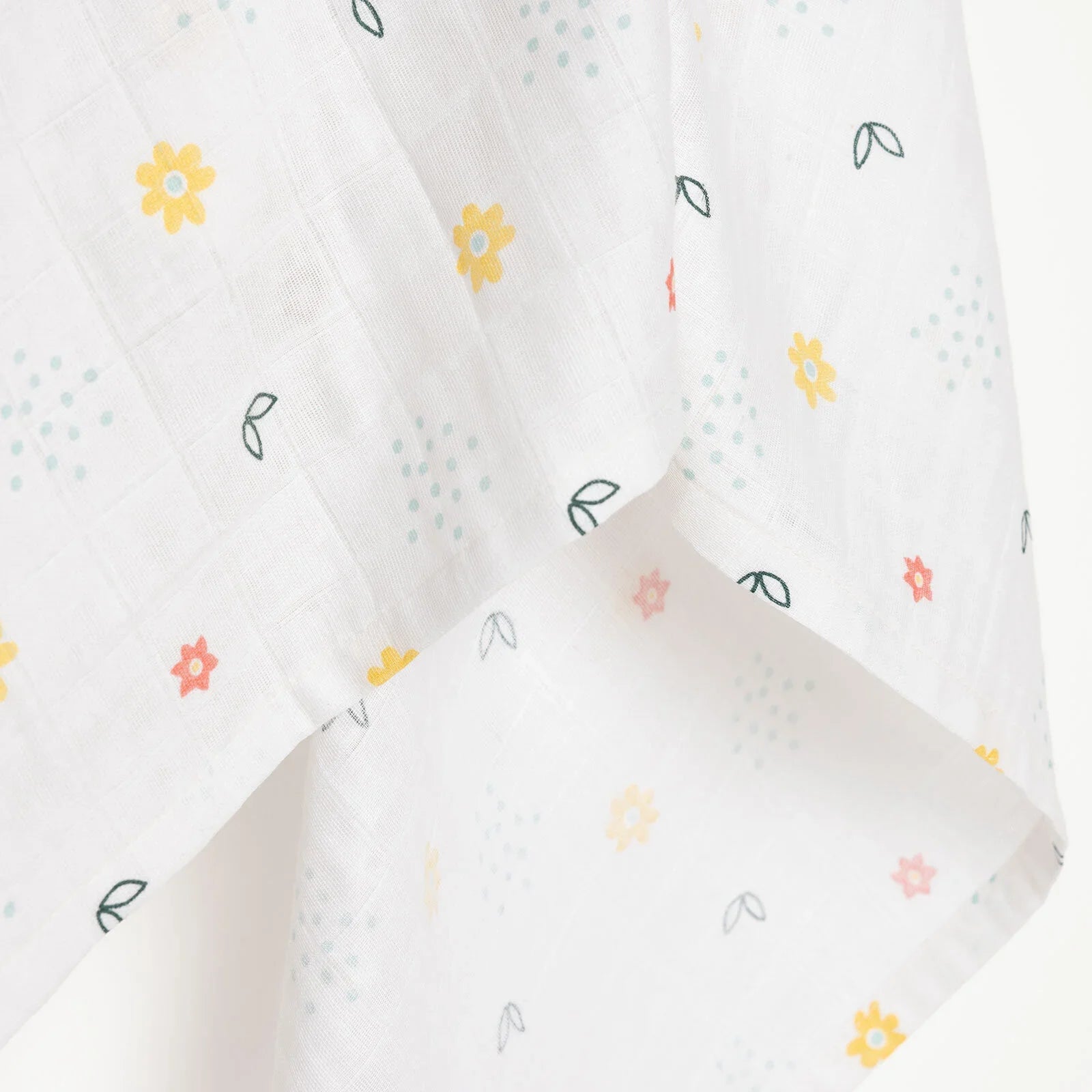 Little Dreams Girl Muslin Blanket - Patterned