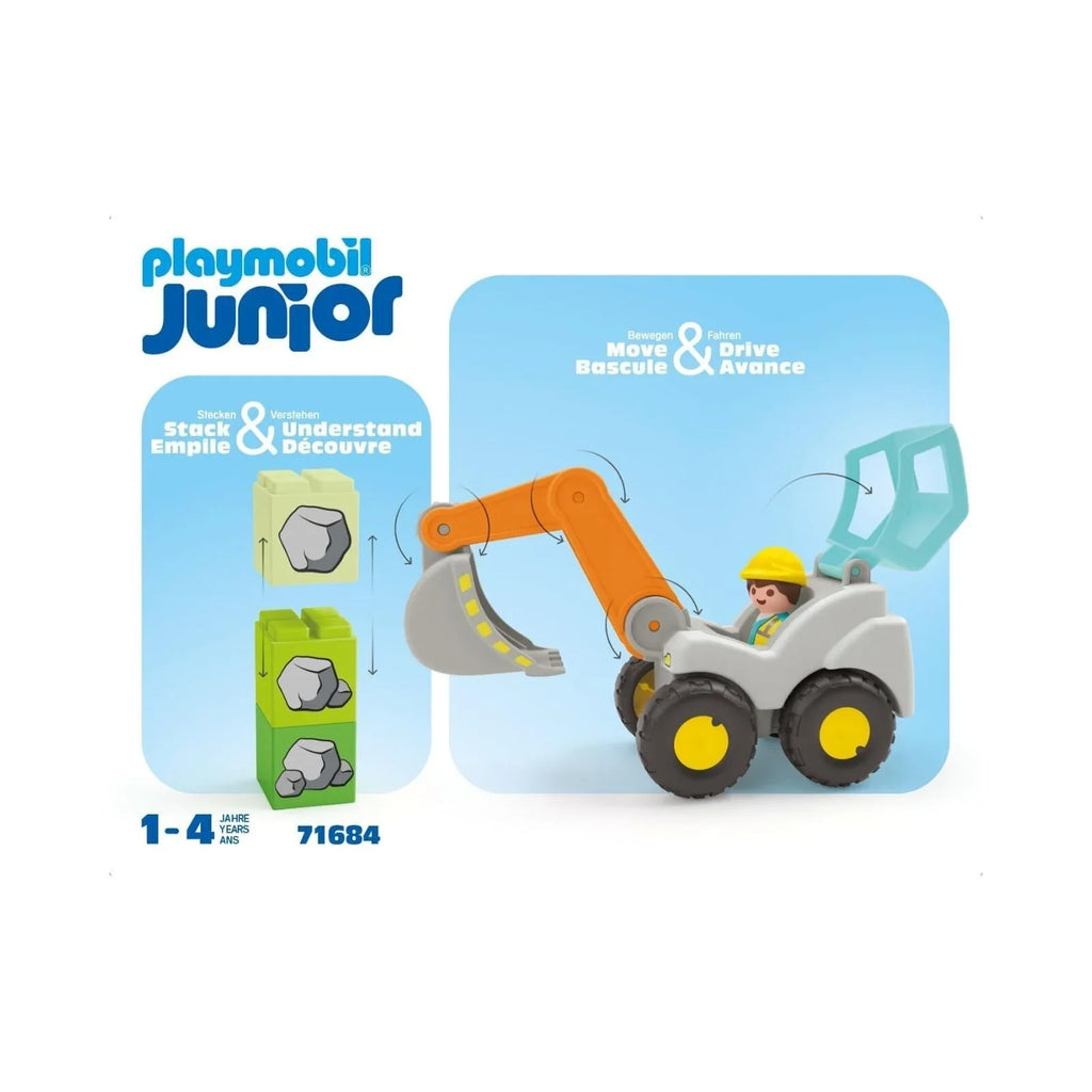 Playmobil Junior 71684 Shovel Excavator