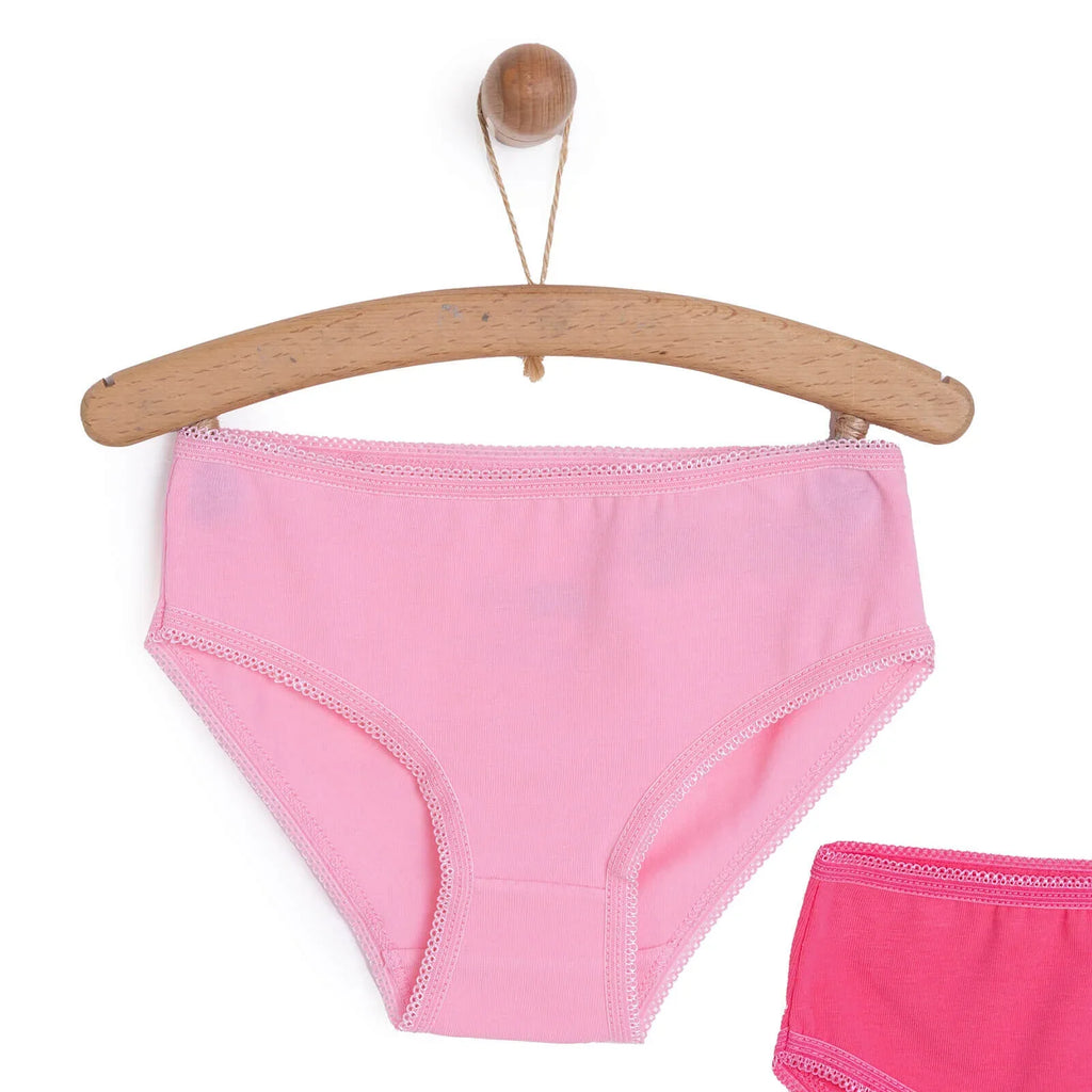 HelloBaby Baby Girl Underwear 3 pcs - Pink