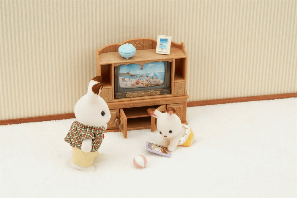 Sylvanian Families Comfy Living Room Set Furniture Playset for Ages 3+