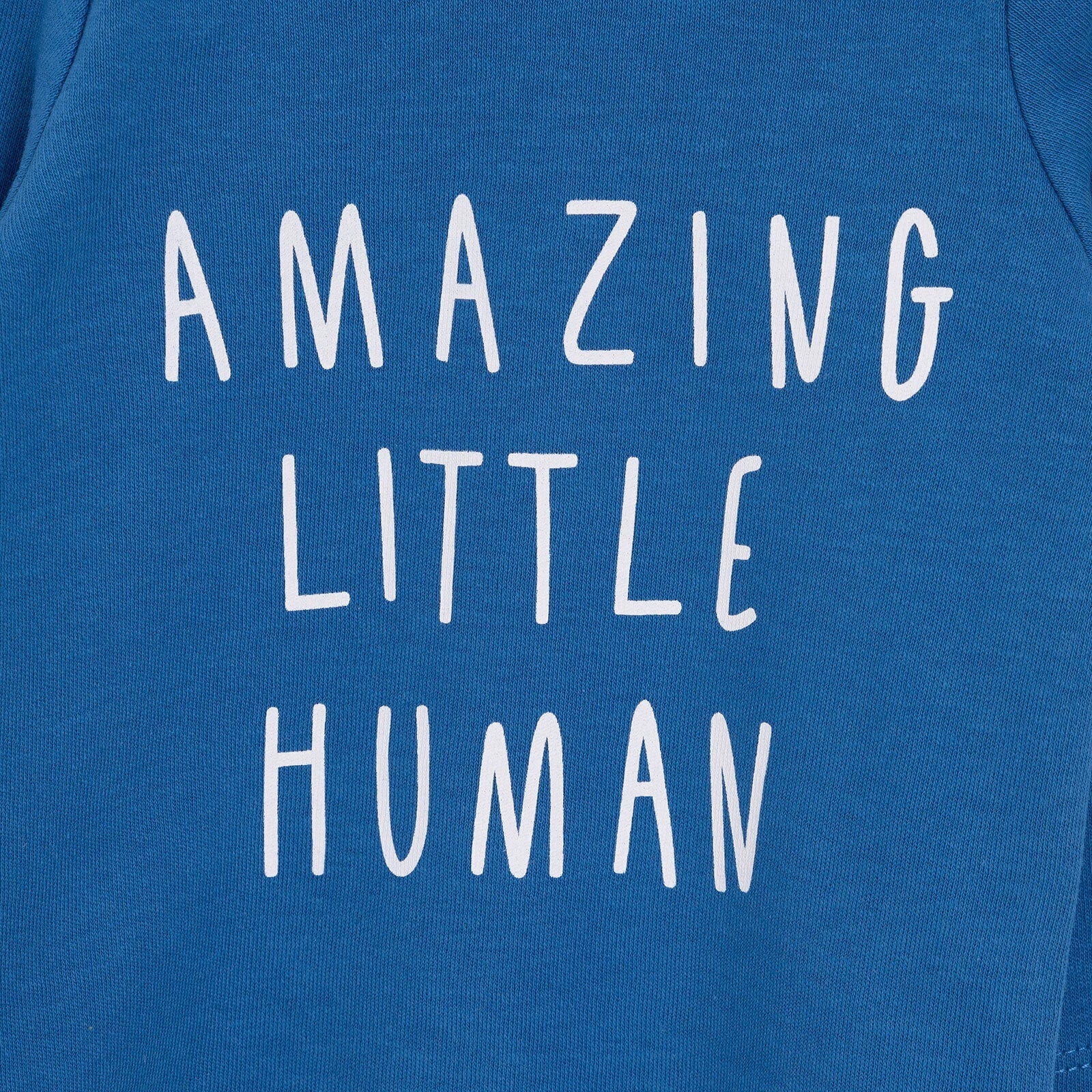 HelloBaby Boy Long Sleeve Bodysuit - Navy Blue