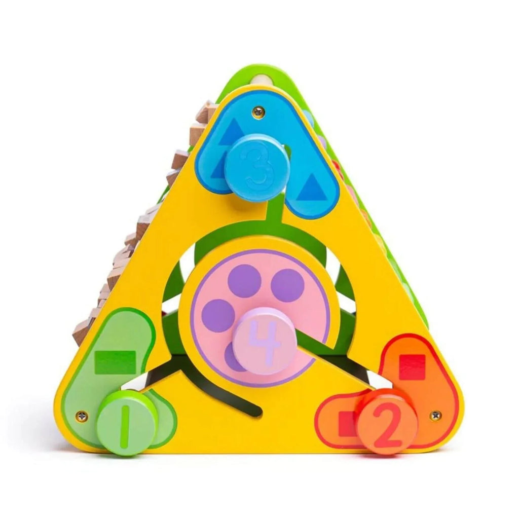 Bigjigs Toys Triangular Activity Centre