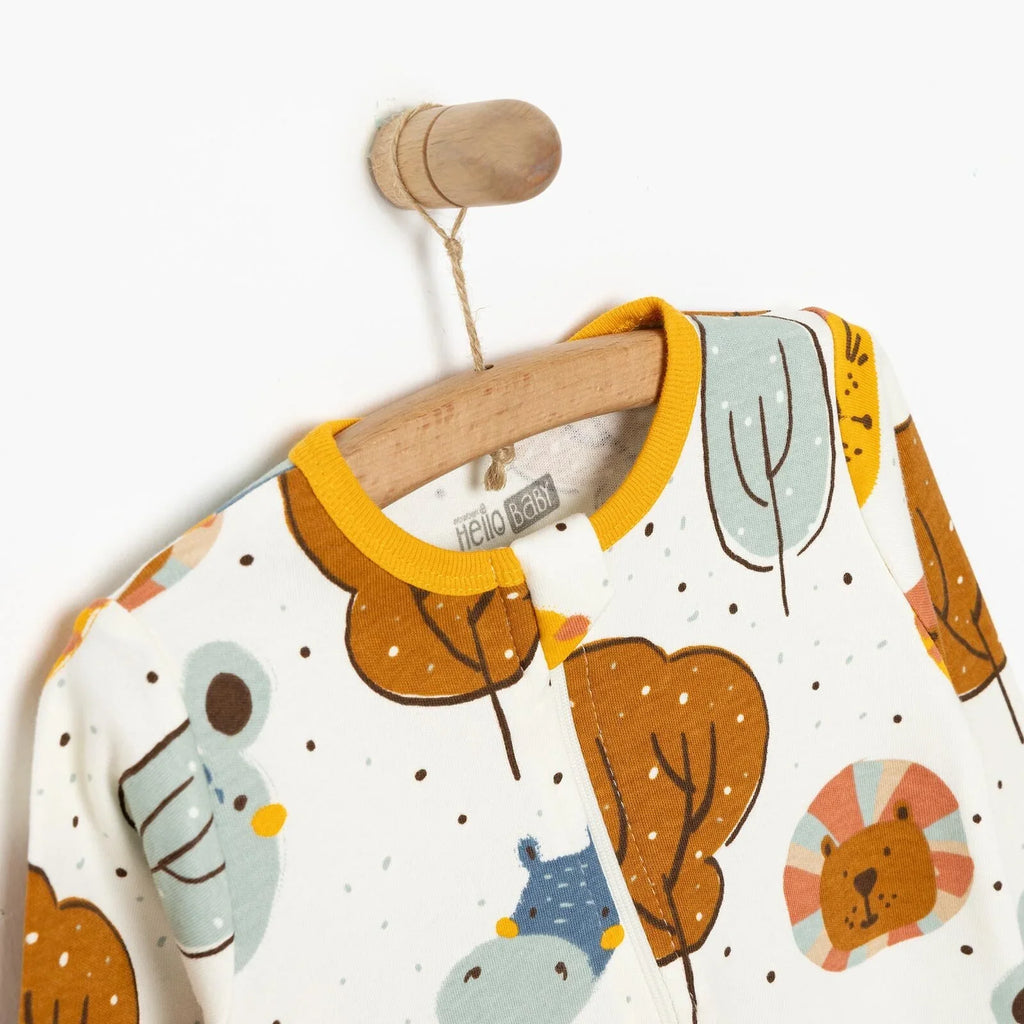 HelloBaby Boy Jumpsuit - Ecru