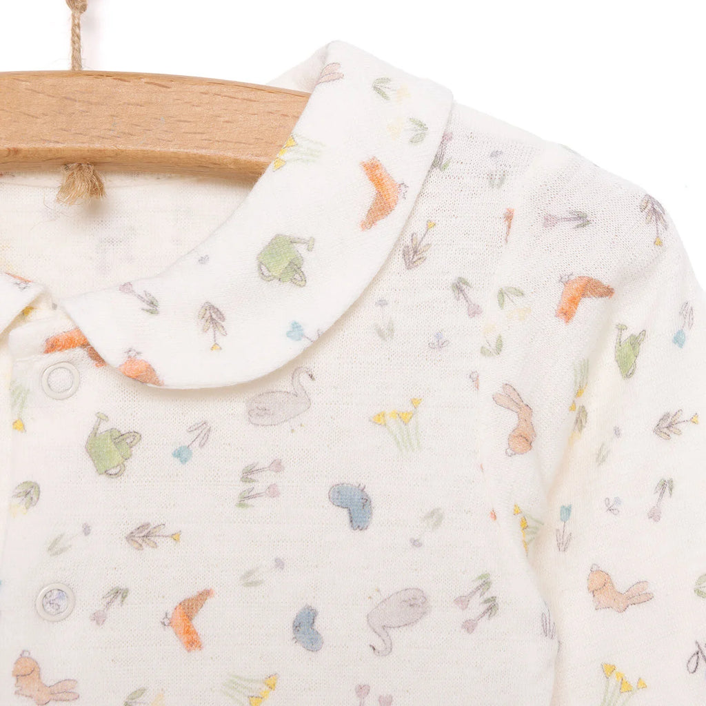 Bebetto Happy Garden Girl Tracksuit - Light Pink