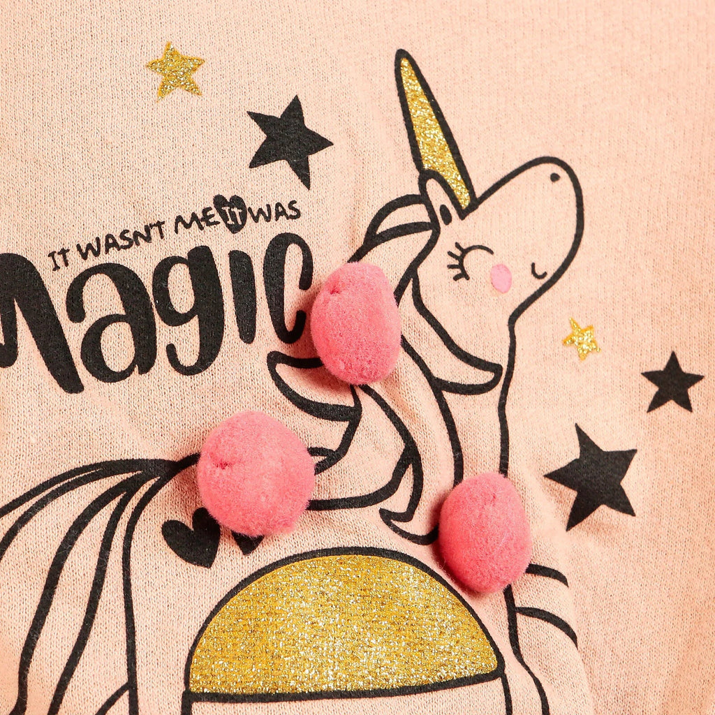 HelloBaby Sweatshirt-Leggings - Maroon