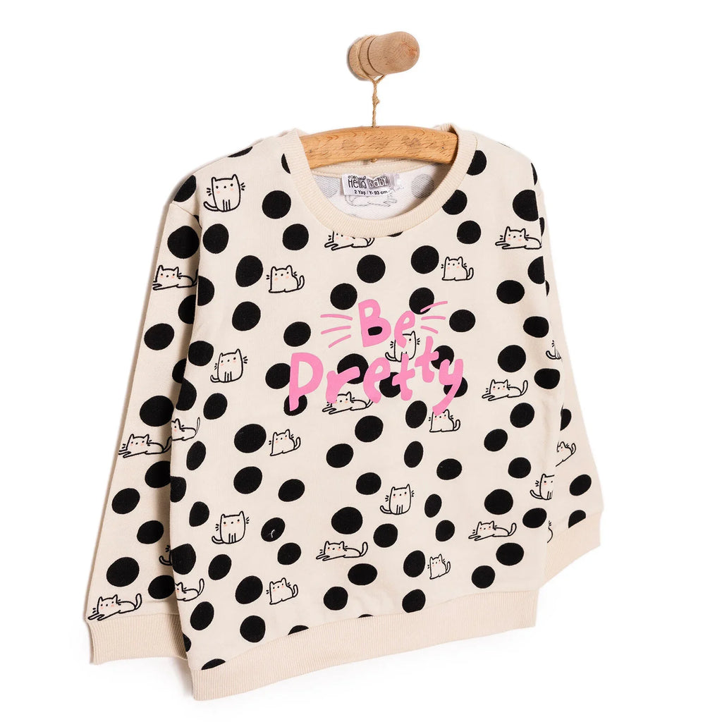 HelloBaby Basic Low Raised Sweatshirt - Printed