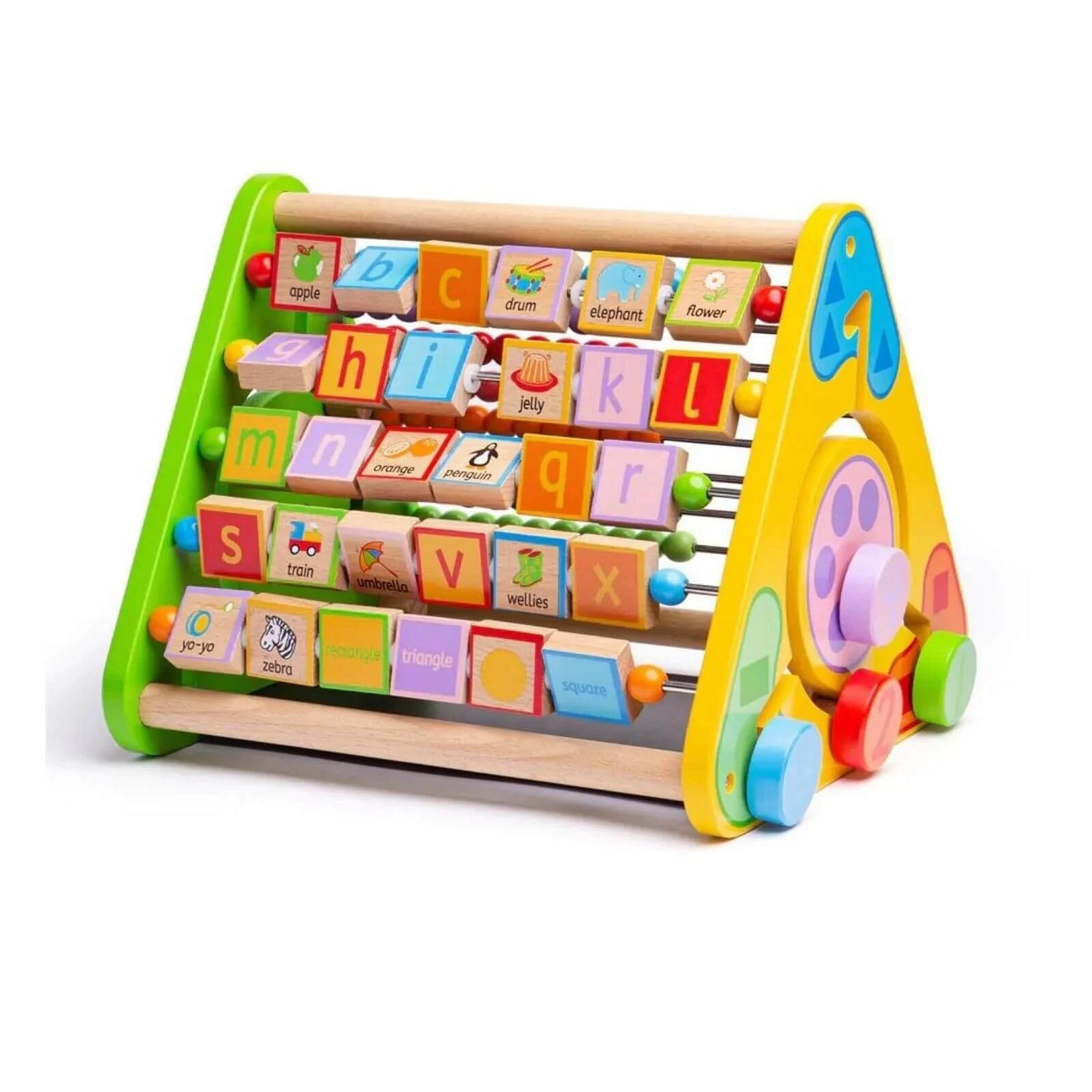 Bigjigs Toys Triangular Activity Centre