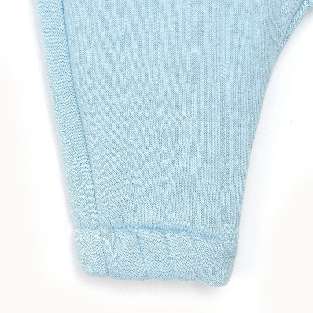 Tuffy Sweatshirt- Footless Bottom - Light Blue