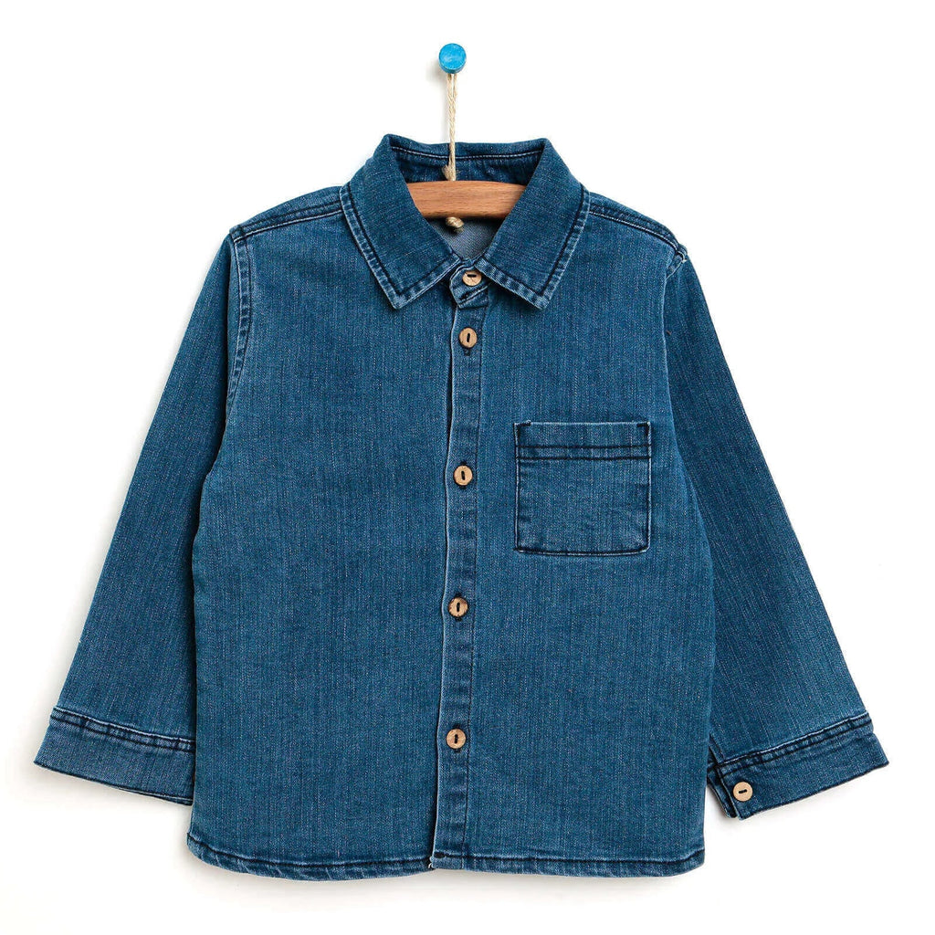 HelloBaby Shirt - Navy Blue