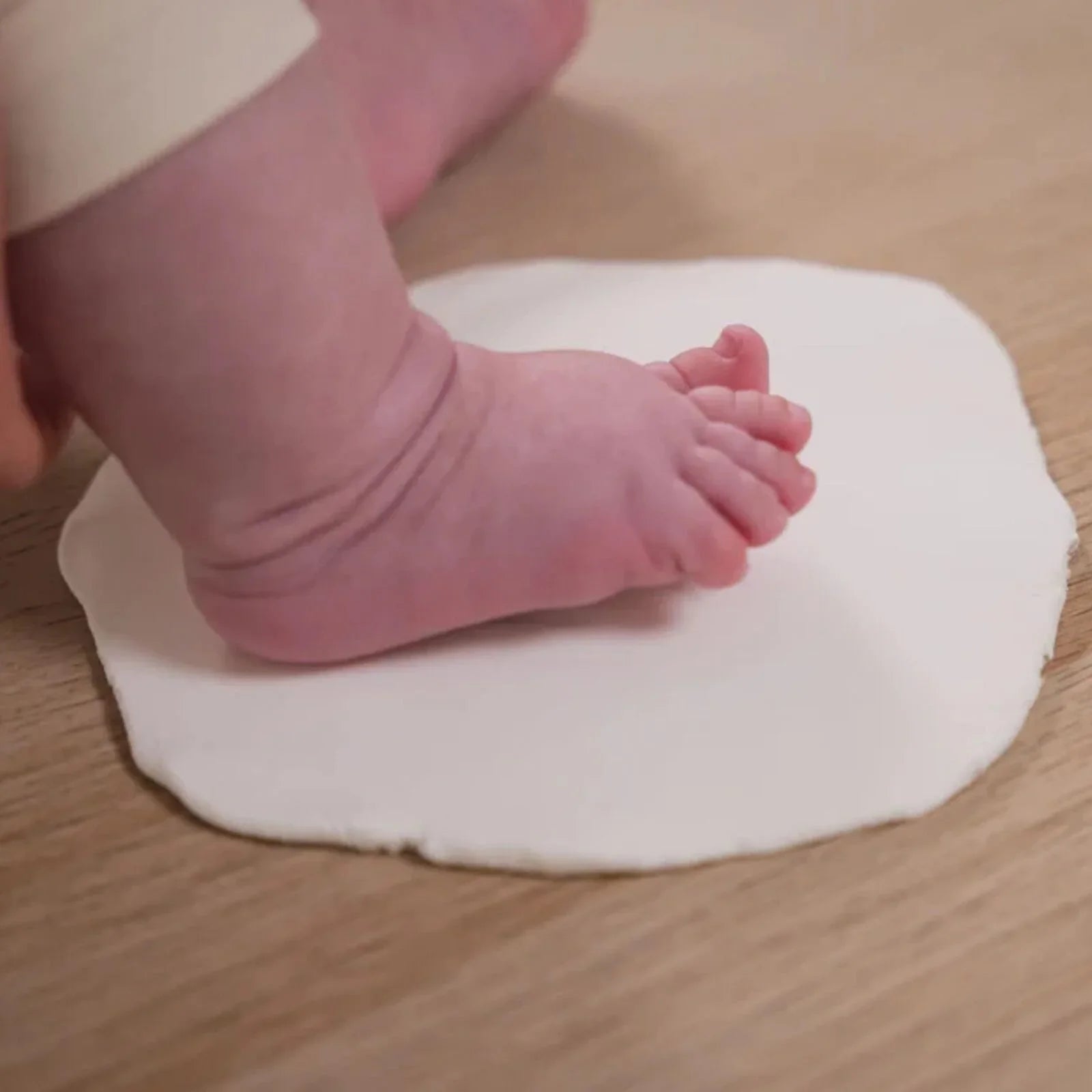 Petit Artichaut Puzzle Frame with Hand & Foot Imprints - Olive Tree