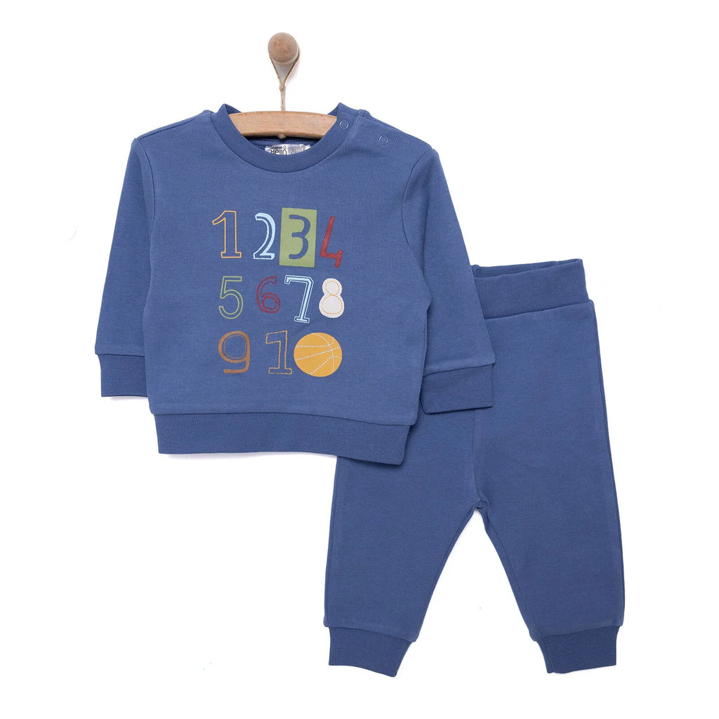HelloBaby Basic Jumpsuit - Dark Blue
