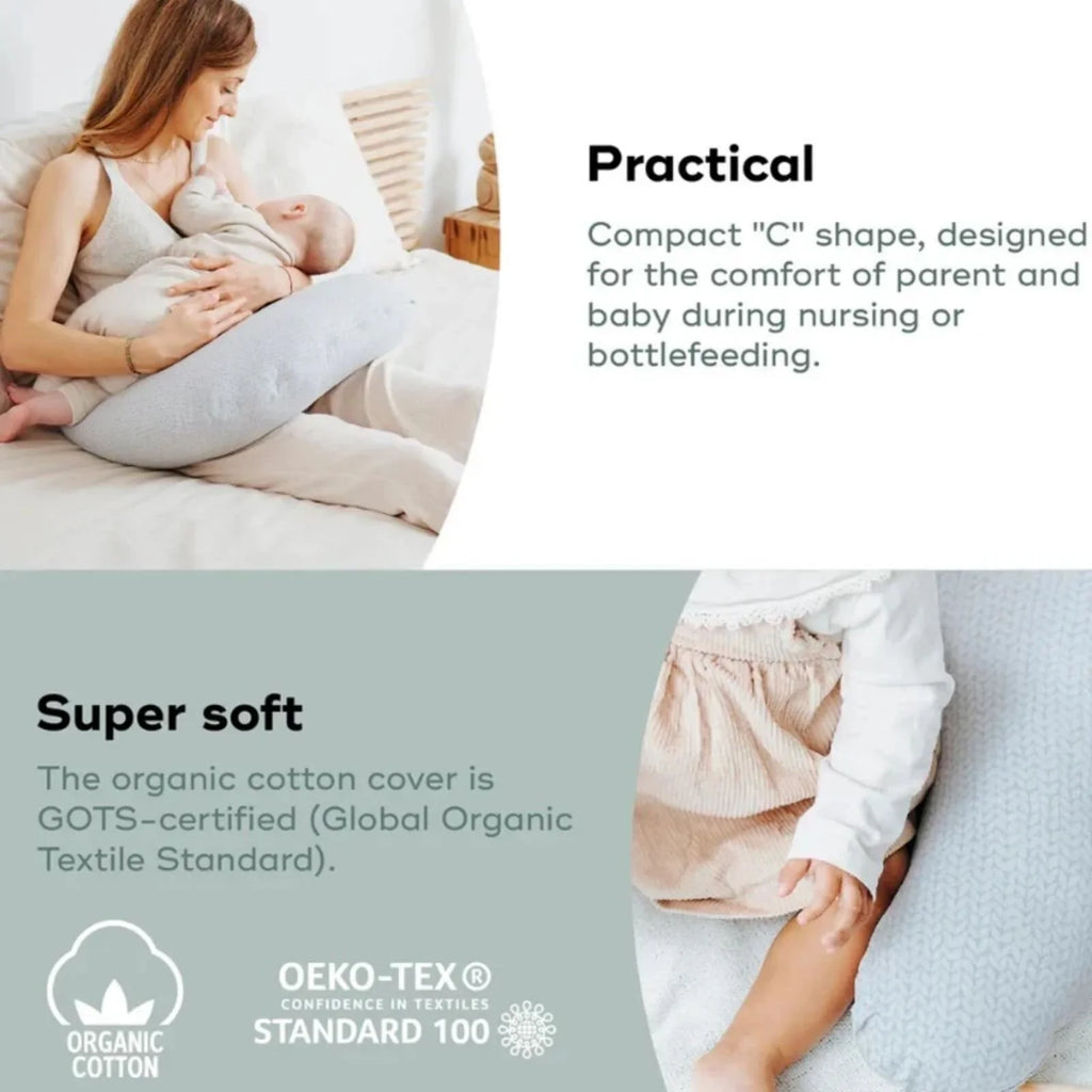 Babymoov Feeding Pillow - Mineral Grey