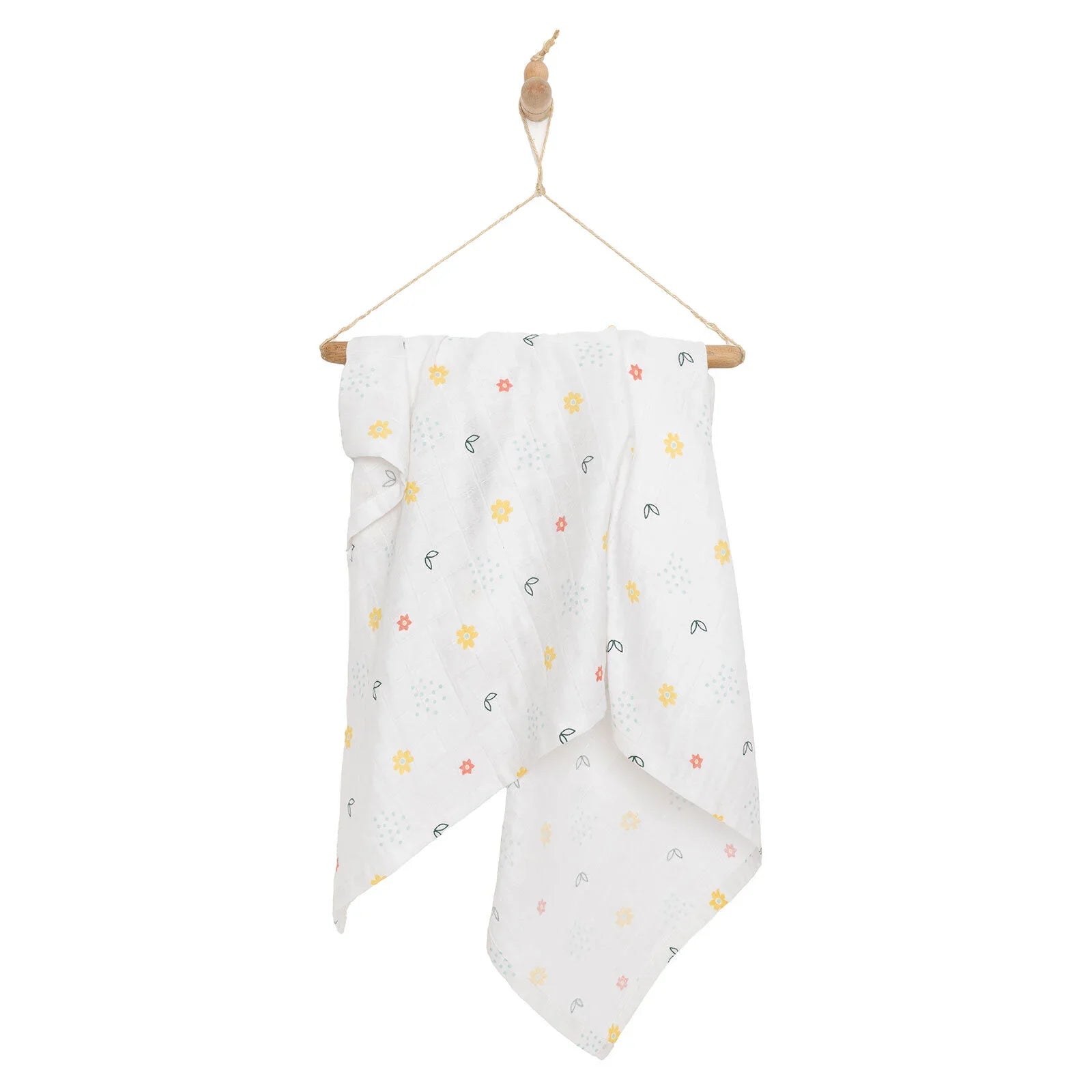 Little Dreams Girl Muslin Blanket - Patterned