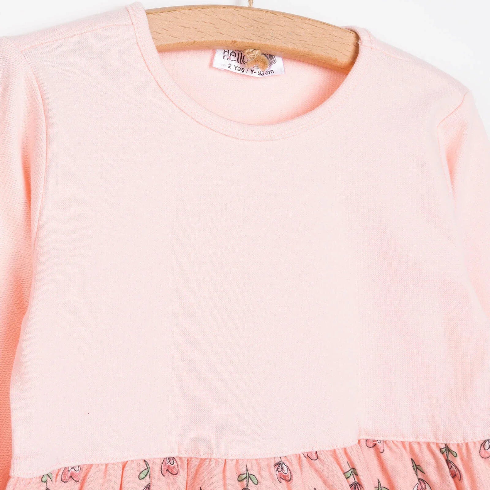 HelloBaby Baby Girl Winter Fairytale Dress - Powder